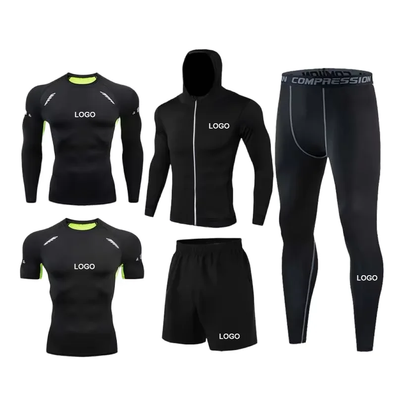 Wholesale Tight Gym Sportswear Fitness Wear Men Sport Workout Training Clothing