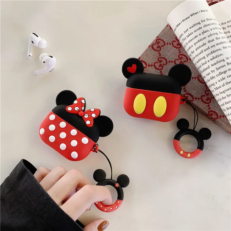 

Soft Silicone 3D Cute Character Animal Case For Airpod Pro Cover