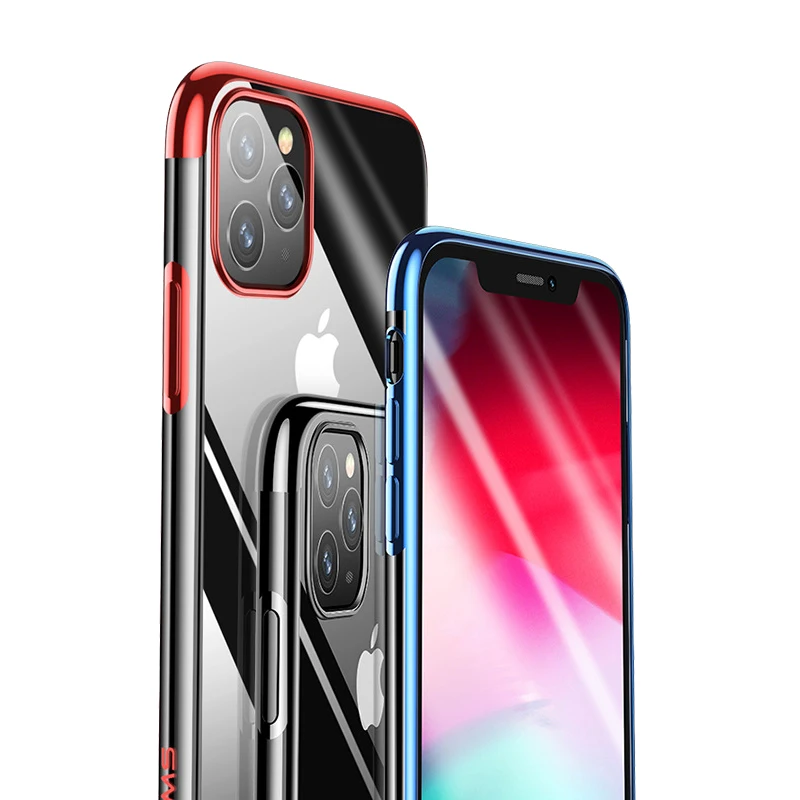 

2019 New Case for iPhone 11 Transparent TPU Back Cover for iPhone 11 Pro Max Case 11 Pro Phone Case