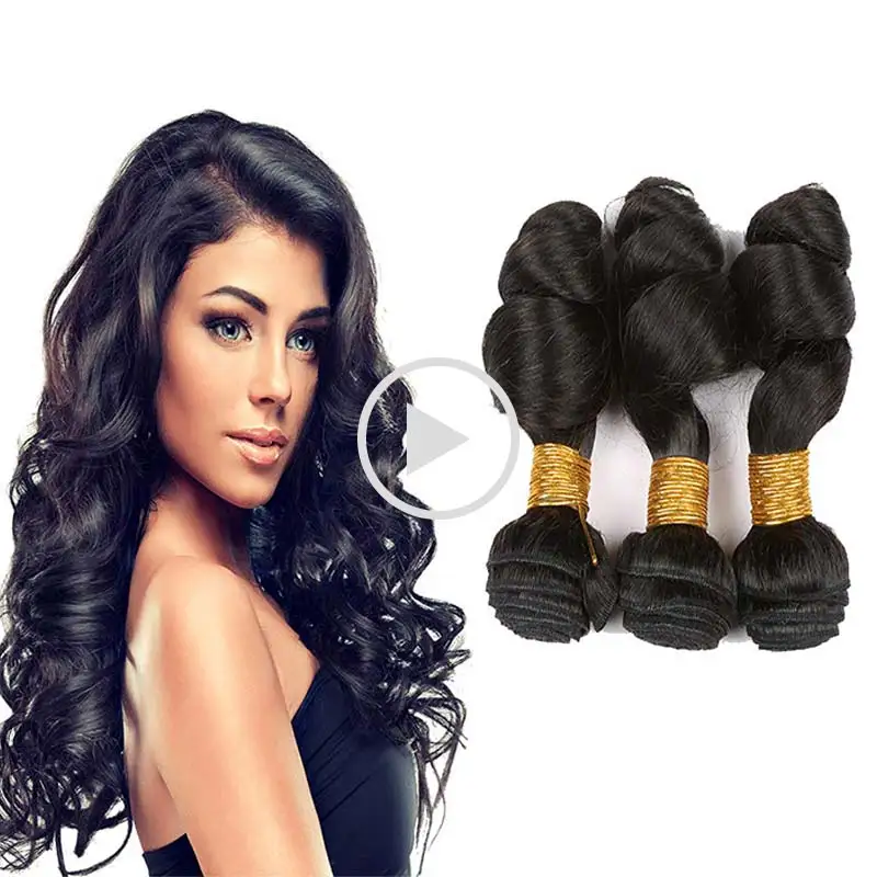 

Loose wave Bundles curly hair bundles human hair frontal 360 lace with bundles