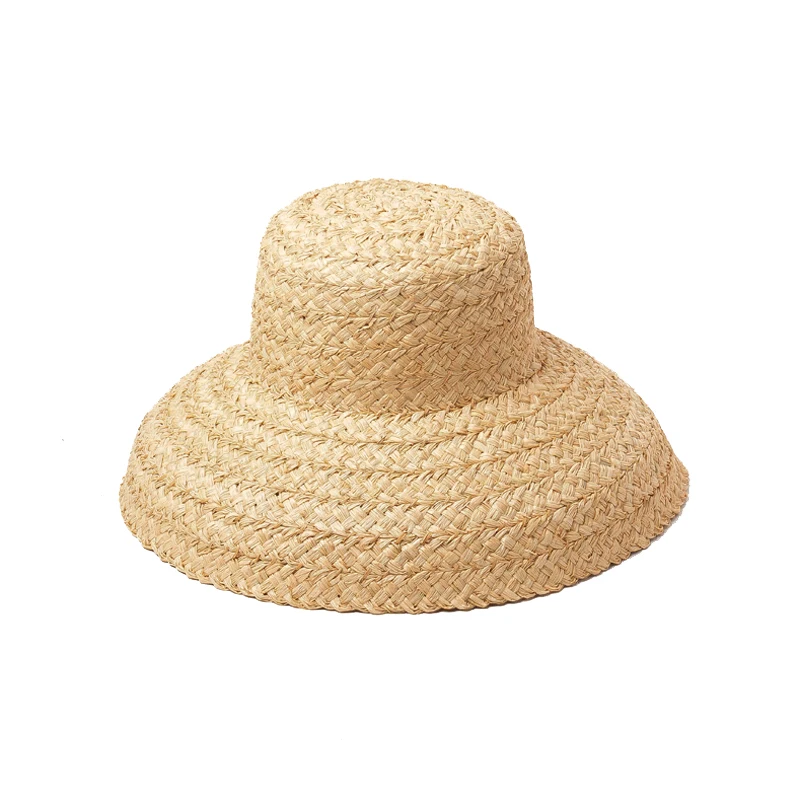 

2021 Raffia Summer Roll Up Floppy Beach Hat Sun For Women Sun Hat With Wide Brim Straw Hat