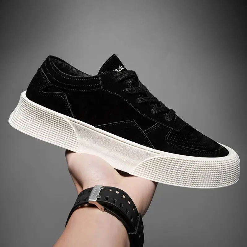 

2021 New Style Breathable shoes Leather Shoes Men Casual Sneaker, Optional