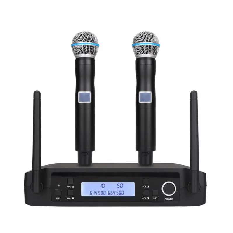 

Gold Supplier Auto Tune Wireless Microphone, Black