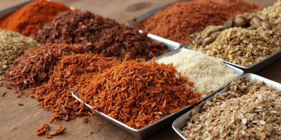 Toasting spices in a skillet before grinding