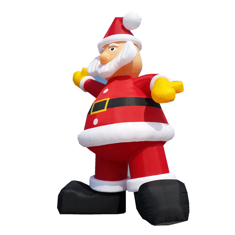 

High quality 10m inflatable Santa Claus, giant inflatables figure for Christmas