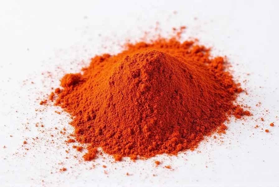 Spice jars including Kashmiri chili powder