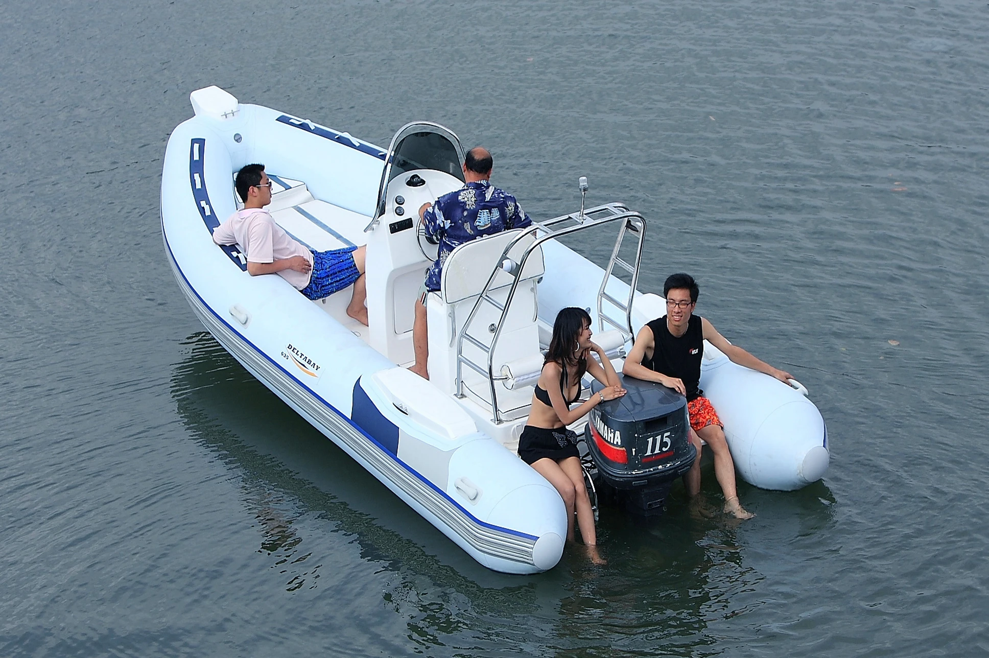 刚性充气钓鱼船 sale1