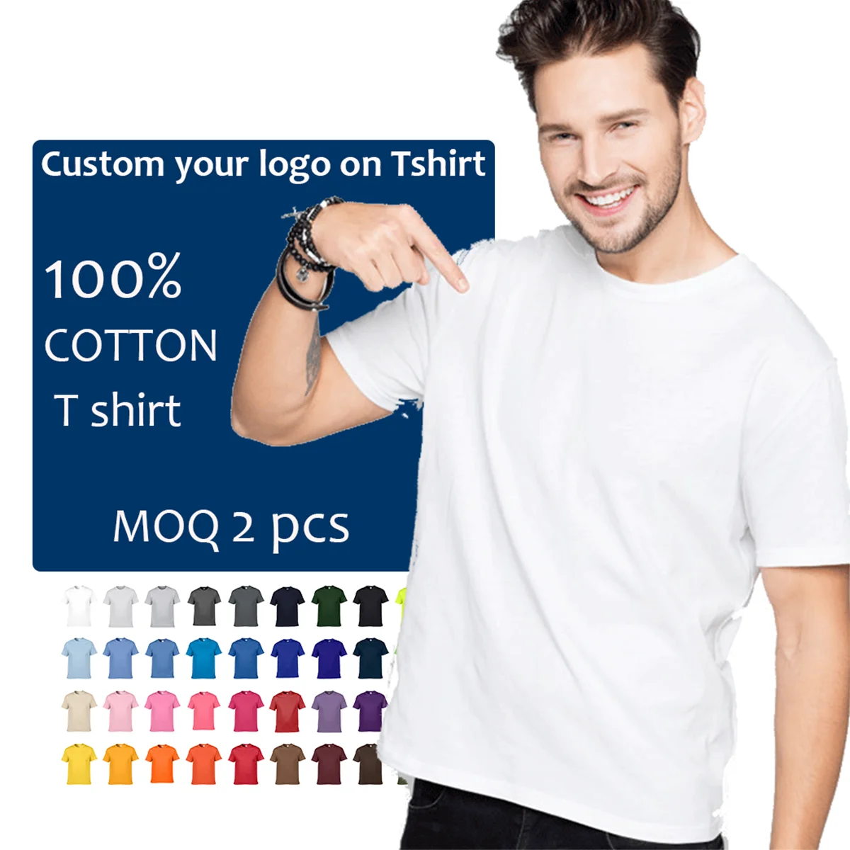 

Wholesale Mens Blank 100% cotton Short Sleeve T Shirts High Quality Plain Custom Logo Printed Black t shirts, Black, blue, grey, biege, dark blue, dark grey