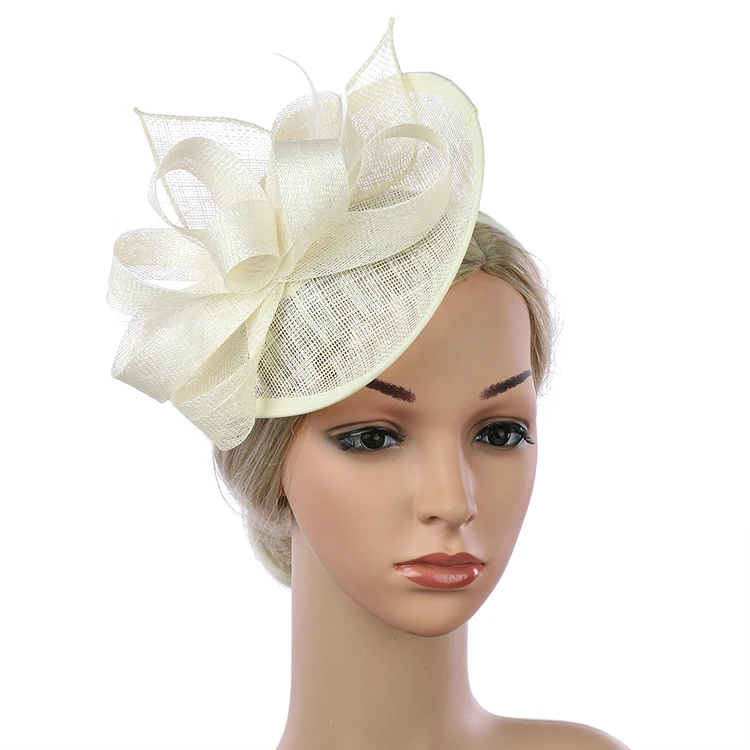 

Daily Hair Wear Hair Band's Hair Ties Deluxe Bowknot Fascinator Hat New Design Hairnet Gift for Women Girls