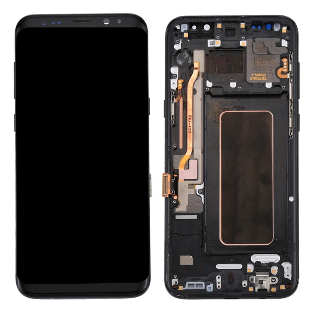 

OEM Screen for Samsung Galaxy S8+ G955 Digitizer Assembly Lcd Screen with Frame + Small Parts