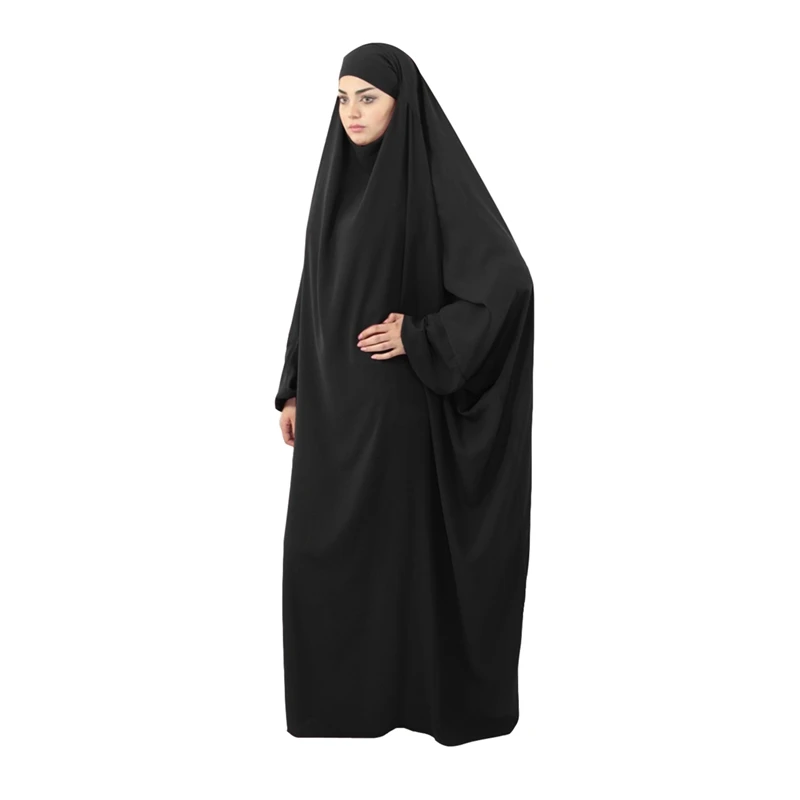 

Newest Hot Sale Ramadan Hijab Dress Prayer Abayas Islamic Clothing Muslim Jilbab Prayer Dress for Women