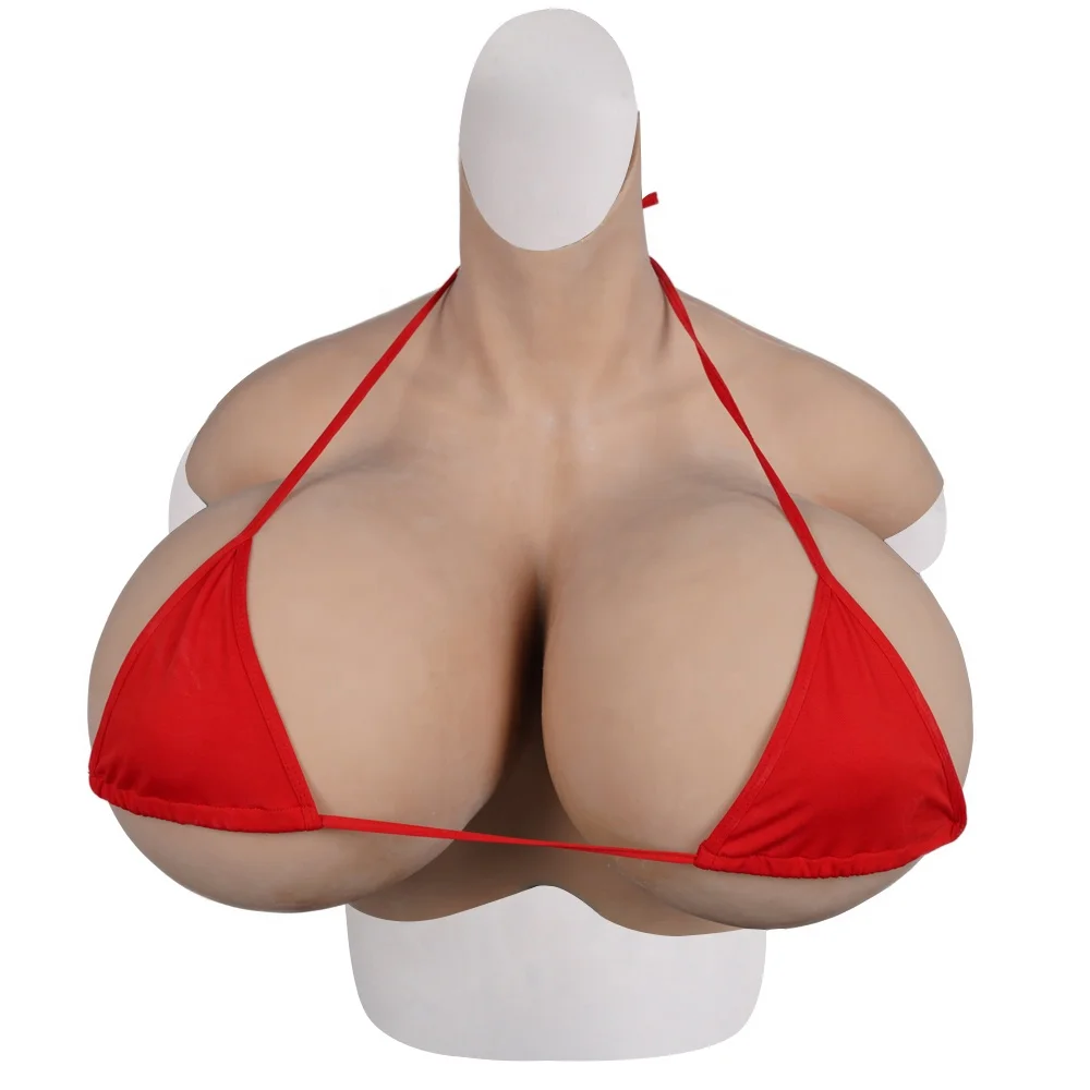 

Z Cup Half Body Trandsgender Tits wearable breast silicone breast forms Boobs for men Crossdresser withBreast Form