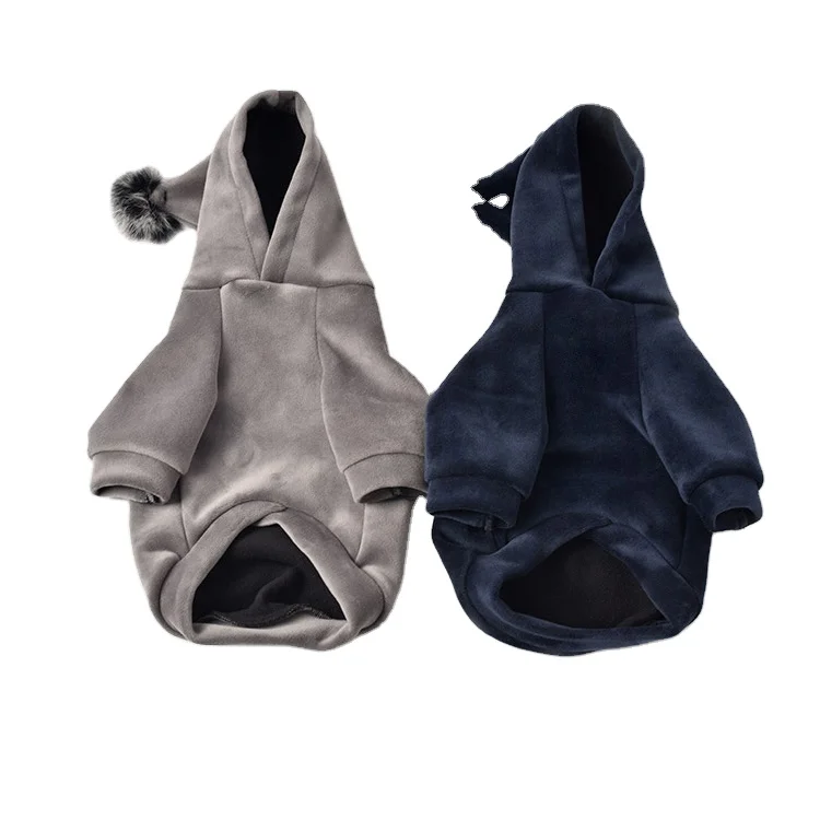 

Wholesale Amazon Hot Sale New Warm Cat and Dog Hoodie Thicken Pet Clothes