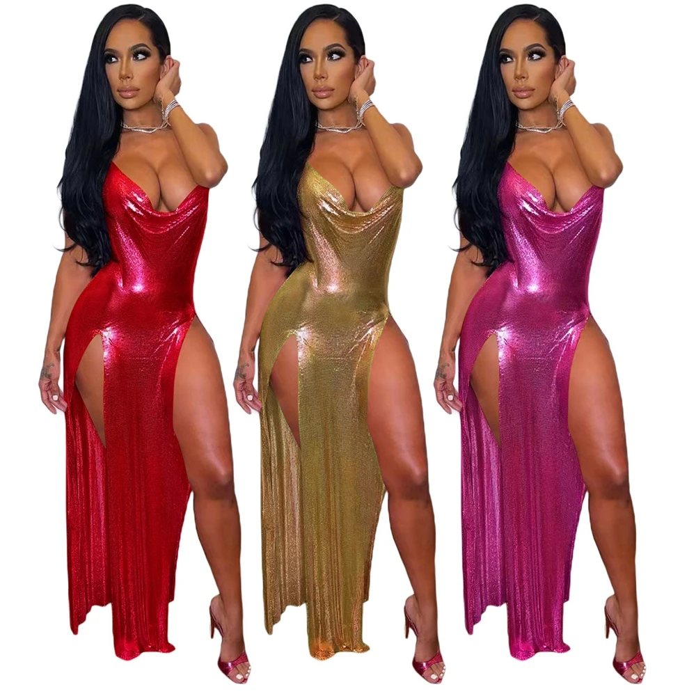 

ready to ship new style summer trendy women's fashion sexy dress backless neckline dress women needed dress club party clothing