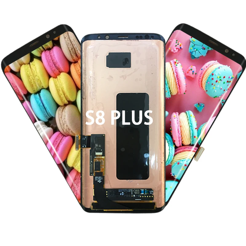 

Wholesale Pantalla for Samsung S8 + Display Original LCD Screen Display for LCD Samsung Galaxy S8 Plus Pantalla, Black/white