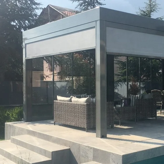 

Lianhong credit guarantee pergola gazebo outdoor for Garden Decoration and Dining Area, Customized