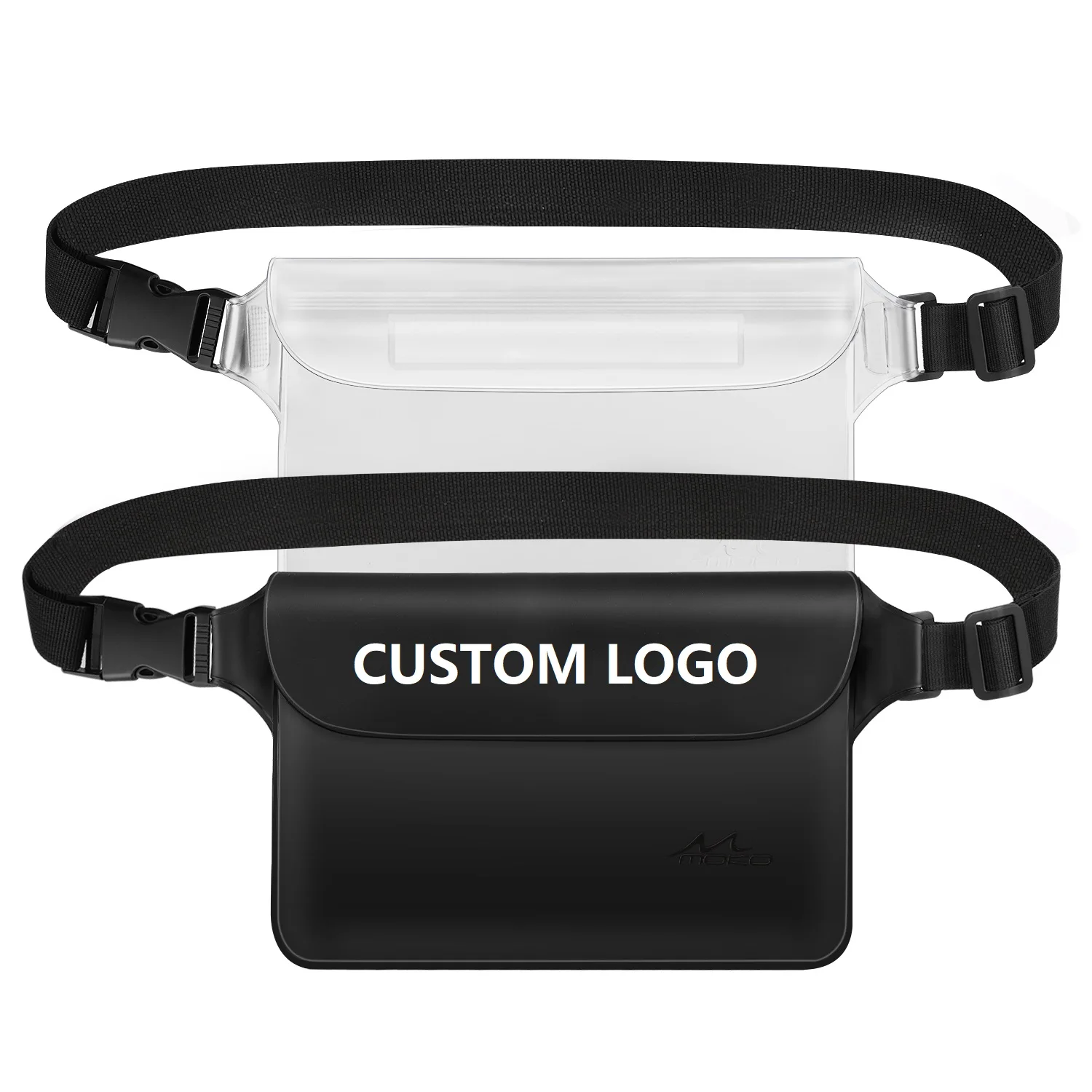 

Custom IP68 Outdoor Swimming Unisex Premium Clear PVC Waterproof Waist Bag Pouch for Mobile Phone, Clear,black,green,green,blue,pink,orange,sky blue,purple