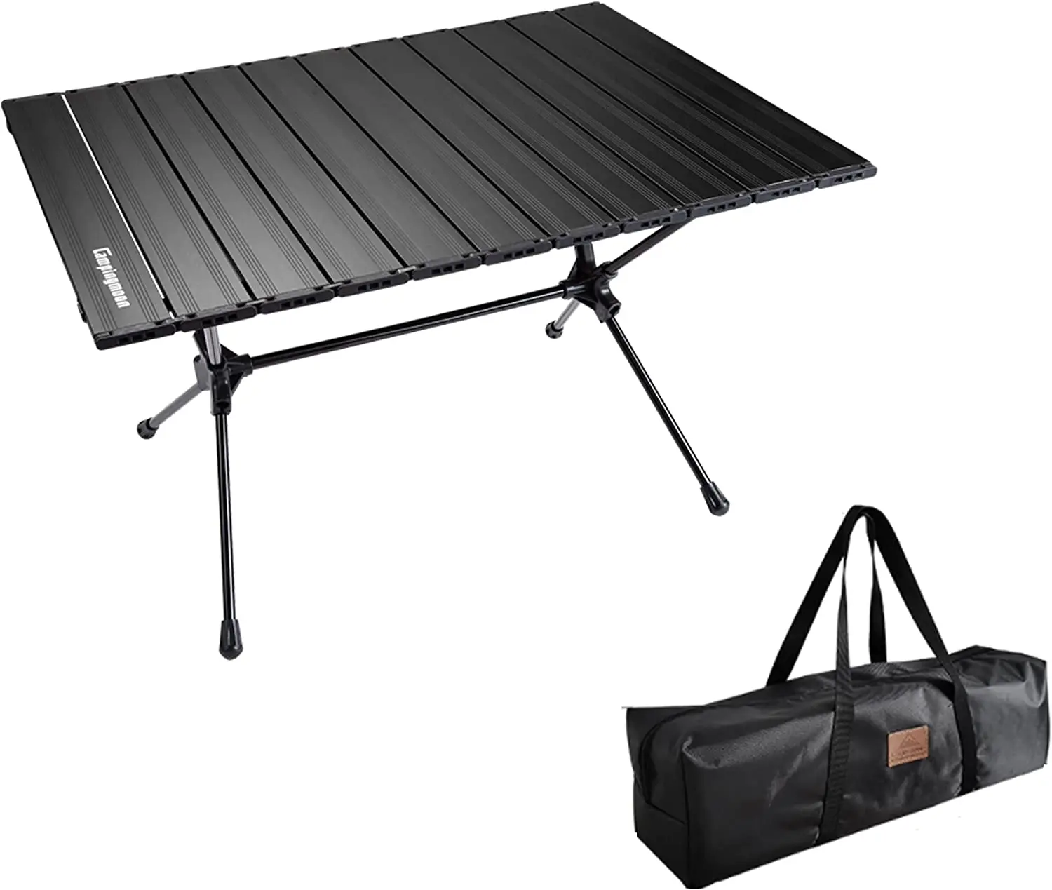 

New Multifunctional Aluminum Alloy Folding Table Height Adjustable And Portable Outdoor Camping Portable Table, As shown