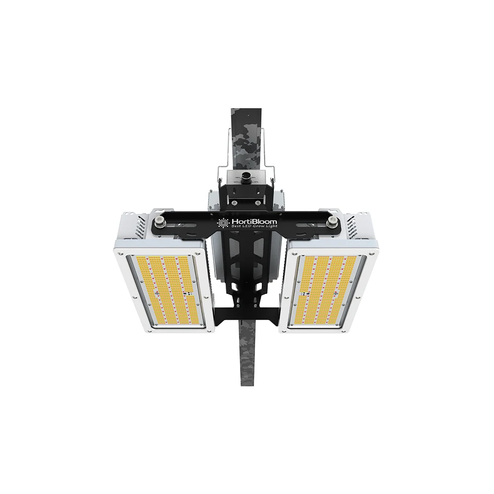 

Waterproof IP65 HortiBloom SOLUX 650W Replace 1930E Full Spectrum LED Grow Lights Dimmable