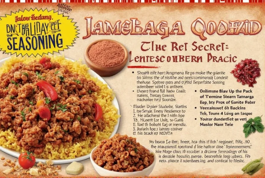 Happy family enjoying jambalaya at a dining table