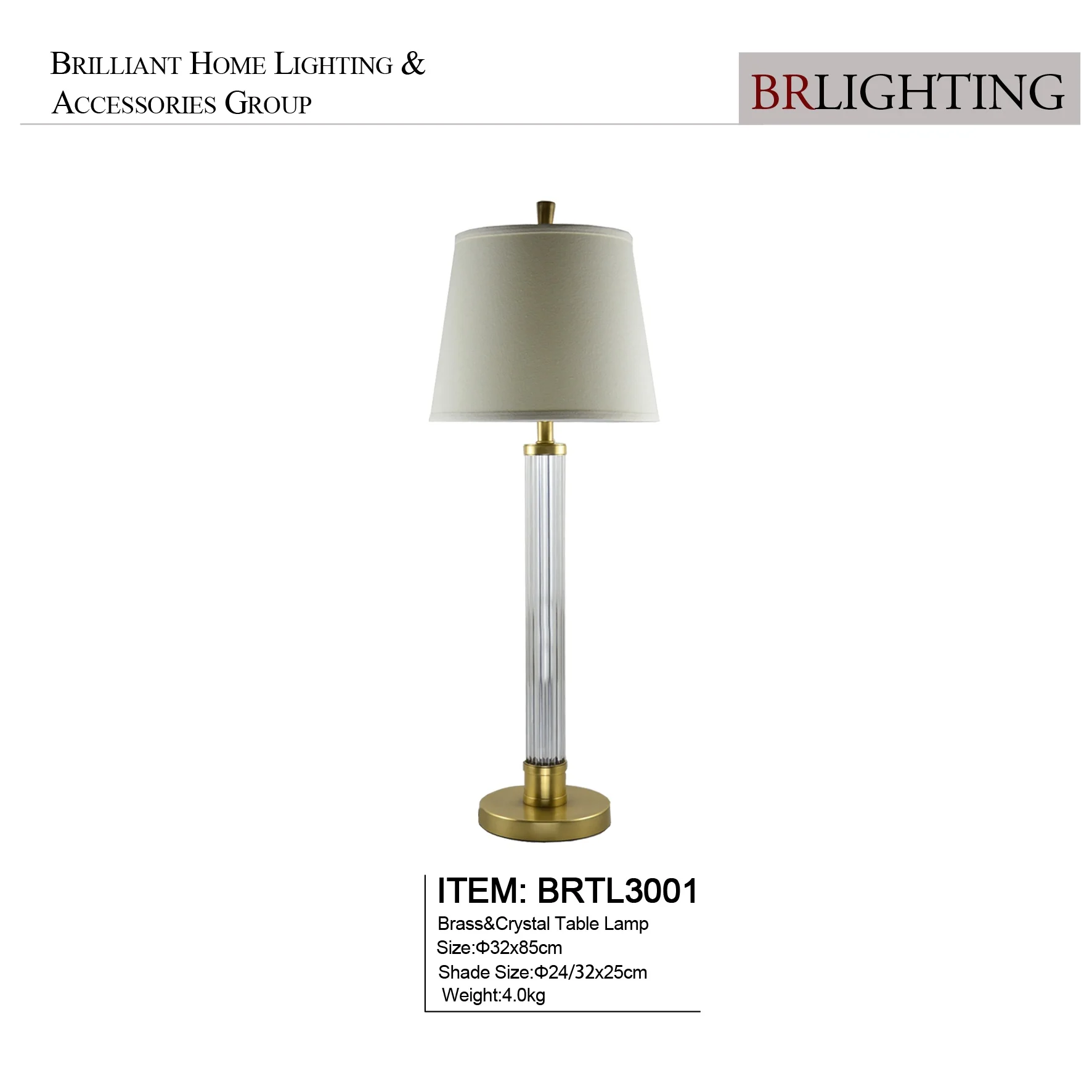 New designs decorative hot sale crystal brass led bedroom table lamp