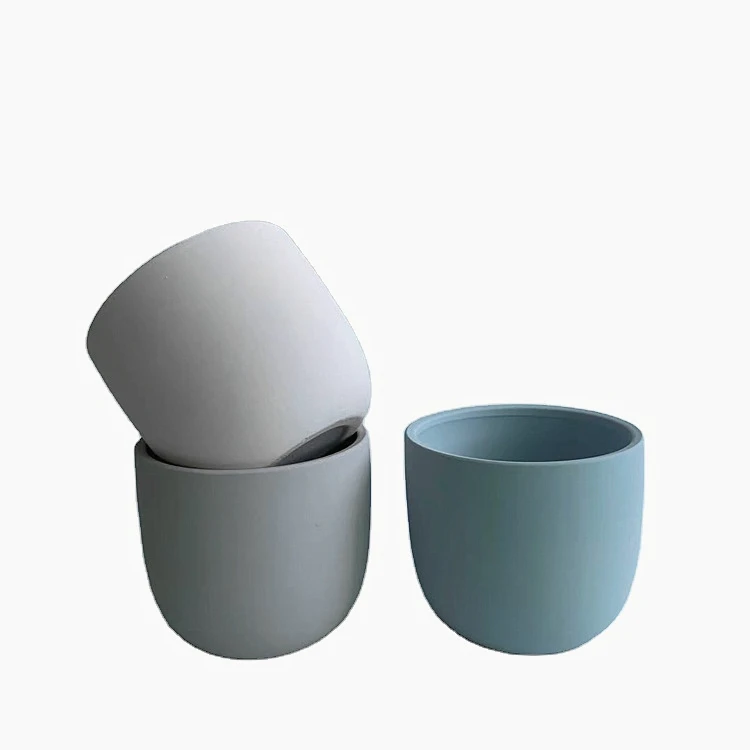 

Garden decoration modern planter succulent pot home balcony decor matte ceramic flower pots, As picture