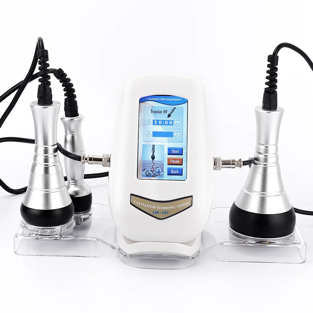 

Hot sale 40k ultrasonic cavitation laser rf vaccum body slimming machine