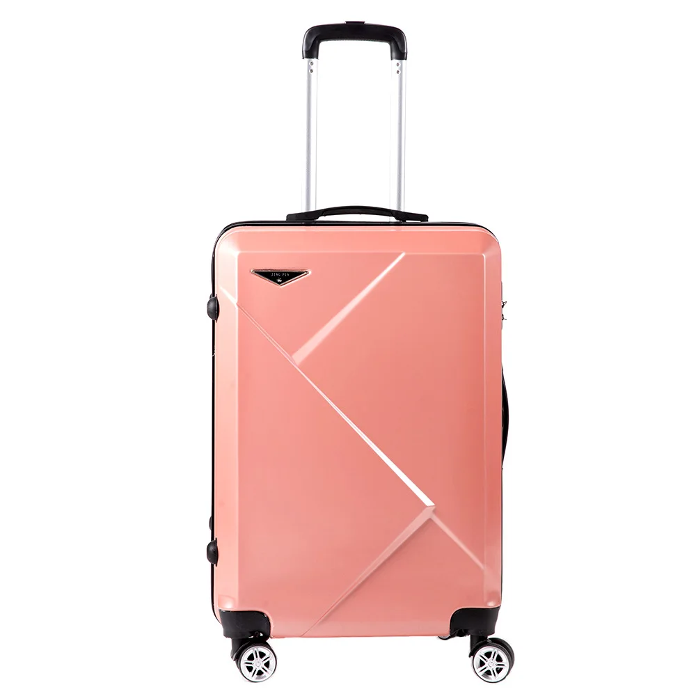 

Factory Travel Password Box Trolley Suitcase Large Capacity Universal Wheel Travel Bags Luggage, Silver red purple pink