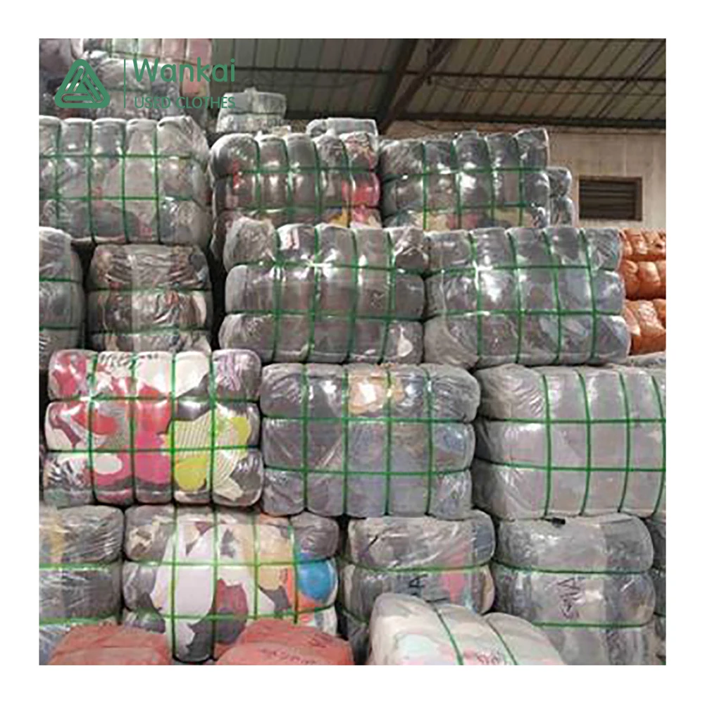 

Popular Low Price Bulk Wholesale 90% Clean New, Best Sell Used Clothes Bales In South Africa, Mixed color