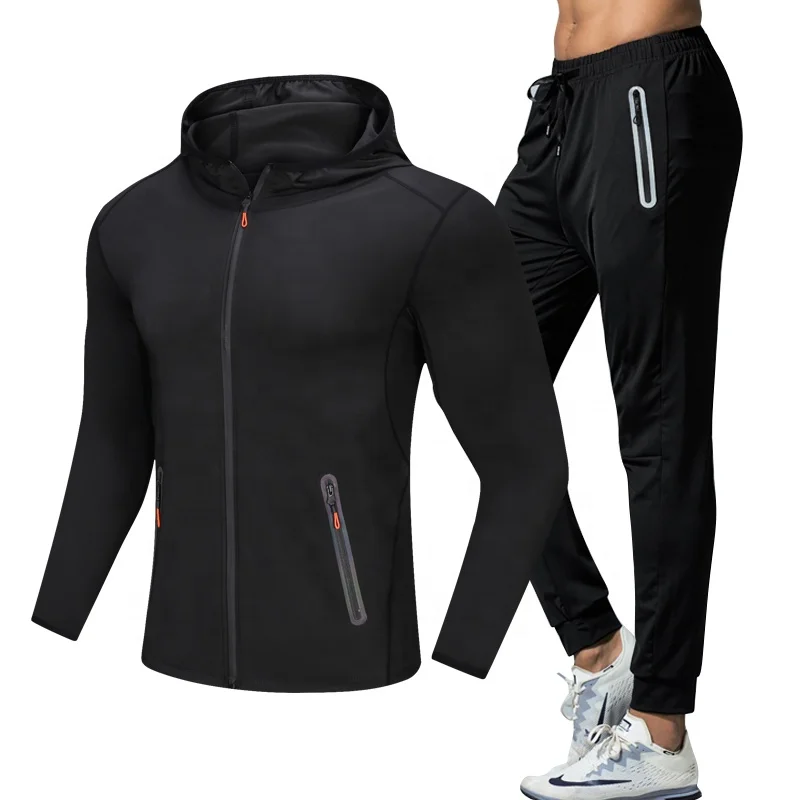 

2 Pieces Men Yoga Sports Wear Men Activewear Sport Fitness Clothing Sets Gym Clothes Sports Wear, Colored or customized colors