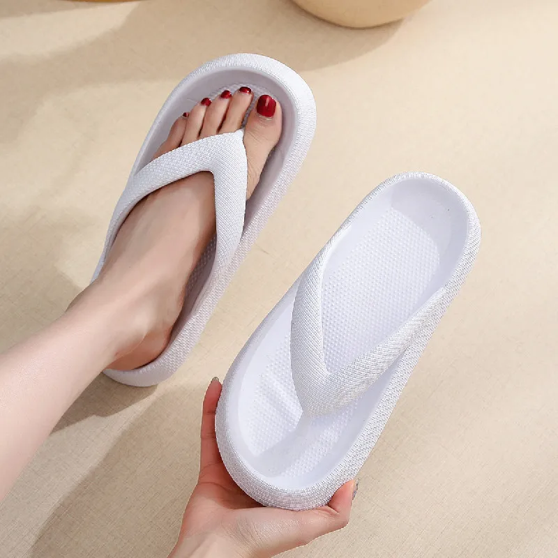 

Wholesale new fashion unisex slippers EVA leisure clip toe flat sandals mens slippers flip flops for women, 6 colors