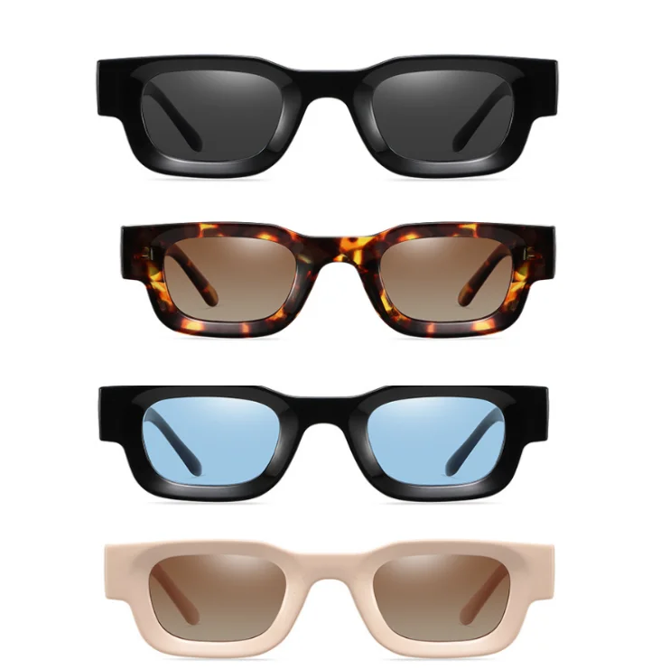 

Jiuling eyewear trendy classic unisex sun glasses vintage classy small Round thicken Frames fashion sunglasses for unisex