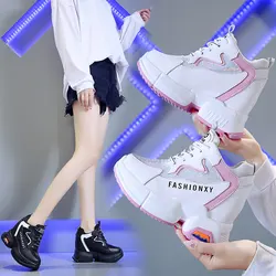 Fashion Thick Sole Women Sneakers Platform Female 