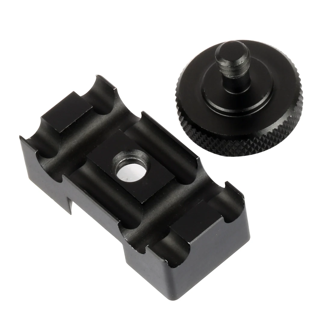 

OEM/ODM Base Mount Camera Digital Cable DSLR USB Protector Lock Clip Clamp, Black