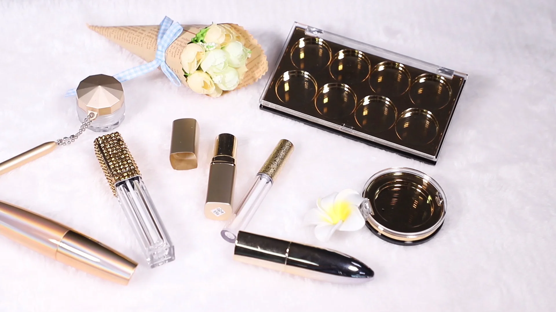 Luxury Gold Pencil Lip Gloss Tubes Whosale Concealer Tube 2ml Empty Lip Gloss Pencil Tubes For