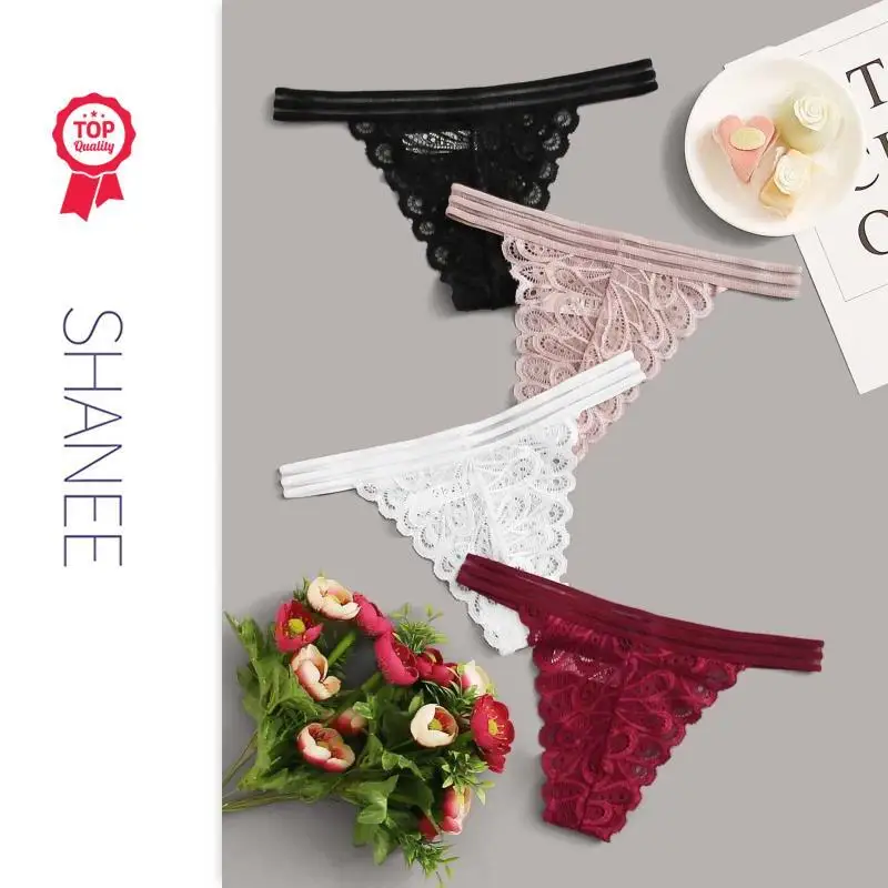 

SHANEE Floral Lace Panty Set For Women PT2102144-PTT-PTC-QS