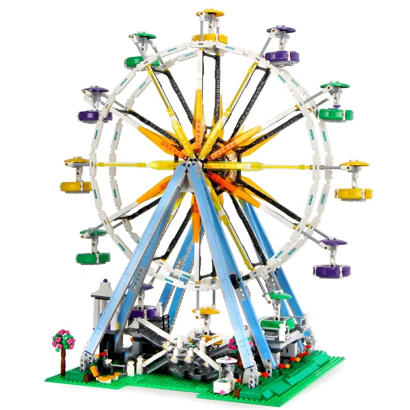 

New available brick toy Ferris Wheel building blocks with Legoes 10247 Assemble Gift