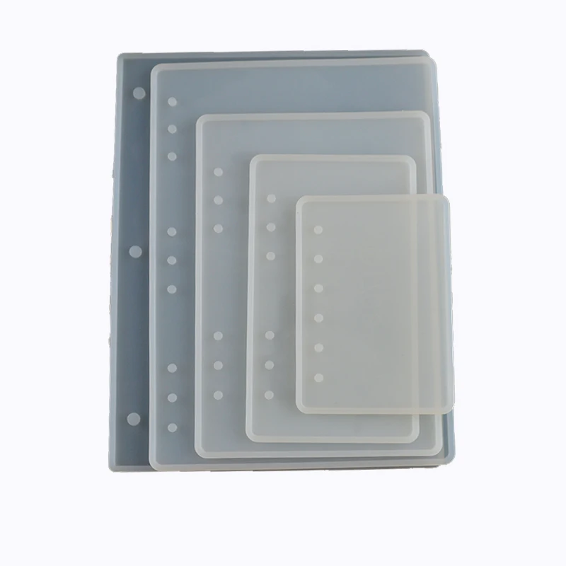 

A6 A7 A5 B5 Notebook Mold Set Buckle Ring DIY Resin Mold Kit Silicone Jewelry Molds