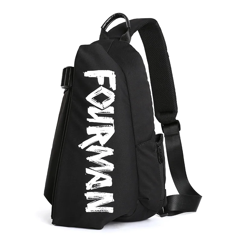 

Waterproof Unisex High-quality Sling shoulder Bags Oxford Material Versatile Casual Large-capacity Chest Bag, Black/white