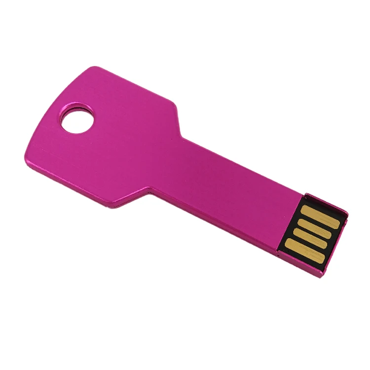 Customizable stainless steel metal key USB 3.0 memory fast speed engraved logo 64GB 16gb 8GB keychain usb flash drive - ANKUX.COM