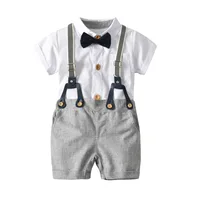

summer short sleeve baby boy wear organic clothes