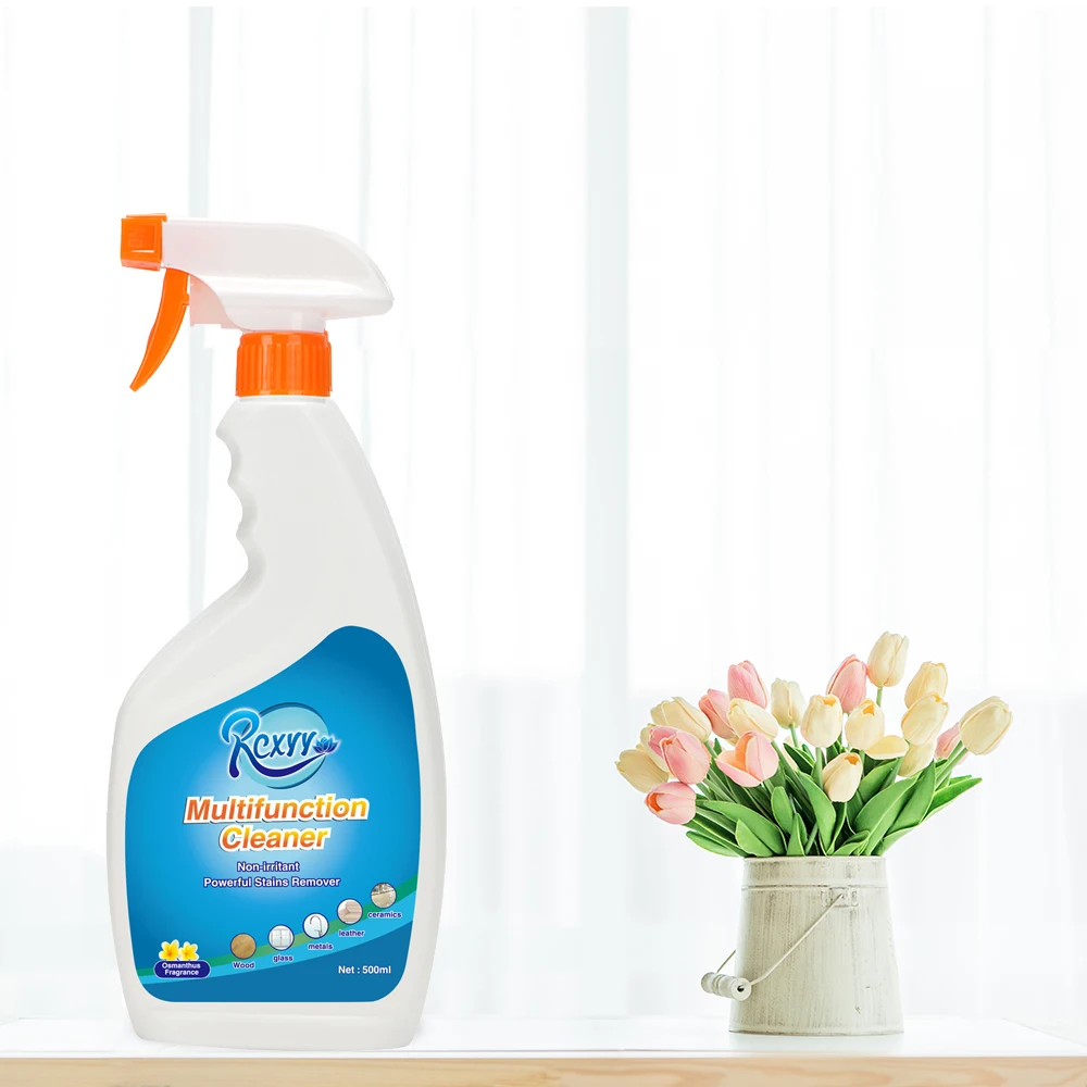 

500ml OEM Wood Glass Metals Leather Ceramics Floor Kitchen Cleaner Sterilization Spray Liquid Detergent