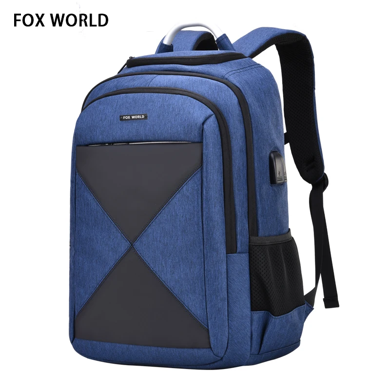

fashion Mochila new style big capacity laptop Mac-book backpack with waterproof mobile USB charger backpack bag
