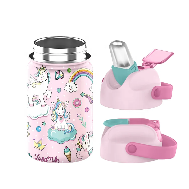 

BPA FREE Durable Insulated Leak Proof Water Bottle Stainless Steel Thermal Vacuum Cups water bottles sport kids