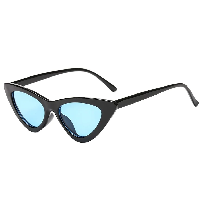 

RENNES [RTS] 2019 Fashion Women Wholesale Blue Mirror Cateye Designer UV400 Men Sunglasses