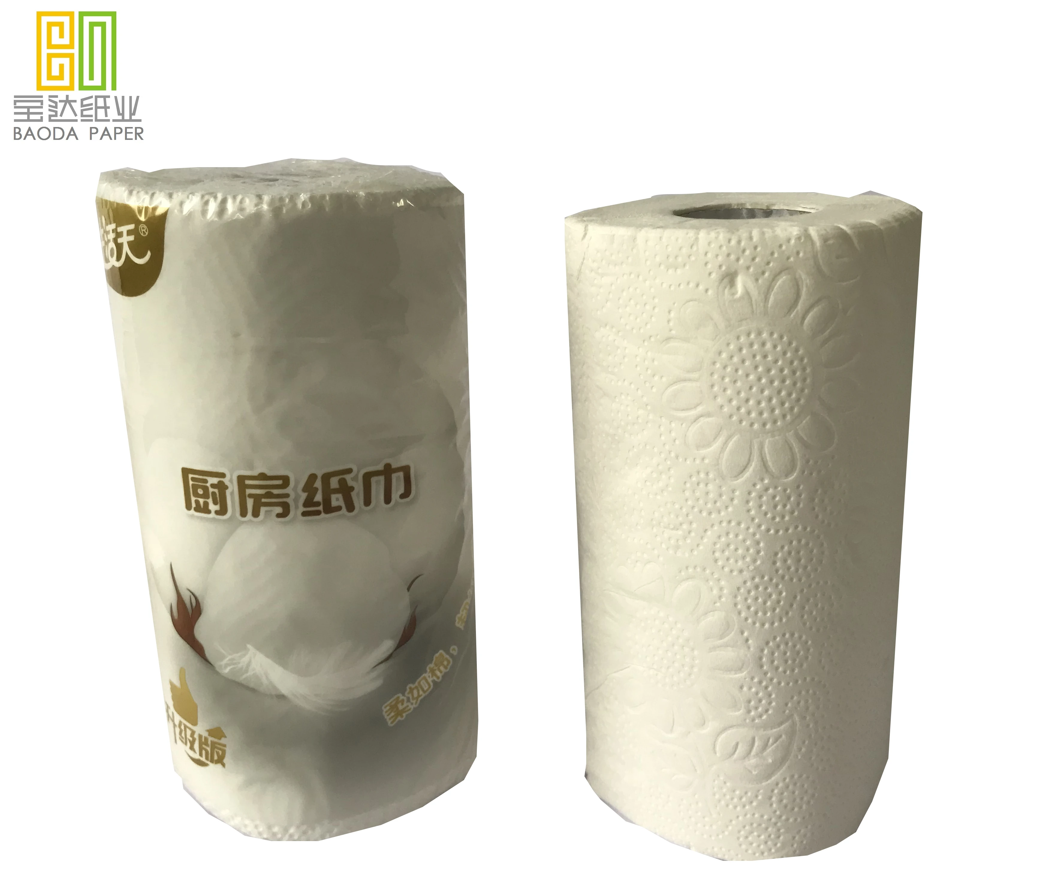 Ultra Soft Ecofriendly Virgin Kitchen Paper Towel Custom 70 Sheets