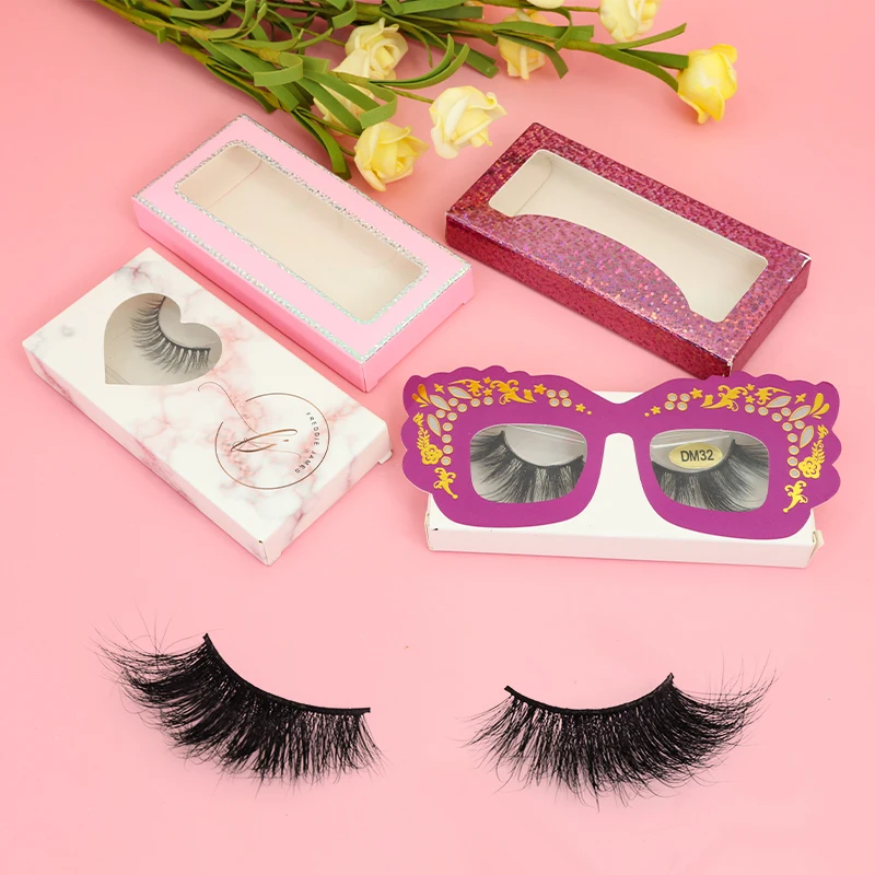 

3d fluffy eyelash vendors criss cross natural long thick mink eyelashes, Black color