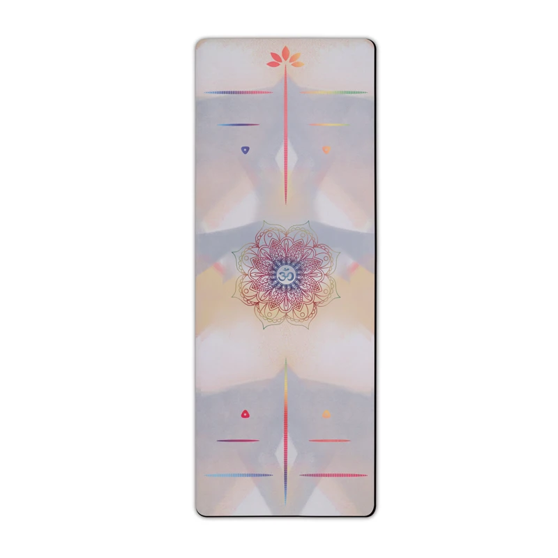 

high quality eco friendly OEM custom logo print non-slip travel pilates sport PU natural rubber yoga mat, Black, blue, red, white, gray, pink, purple, green