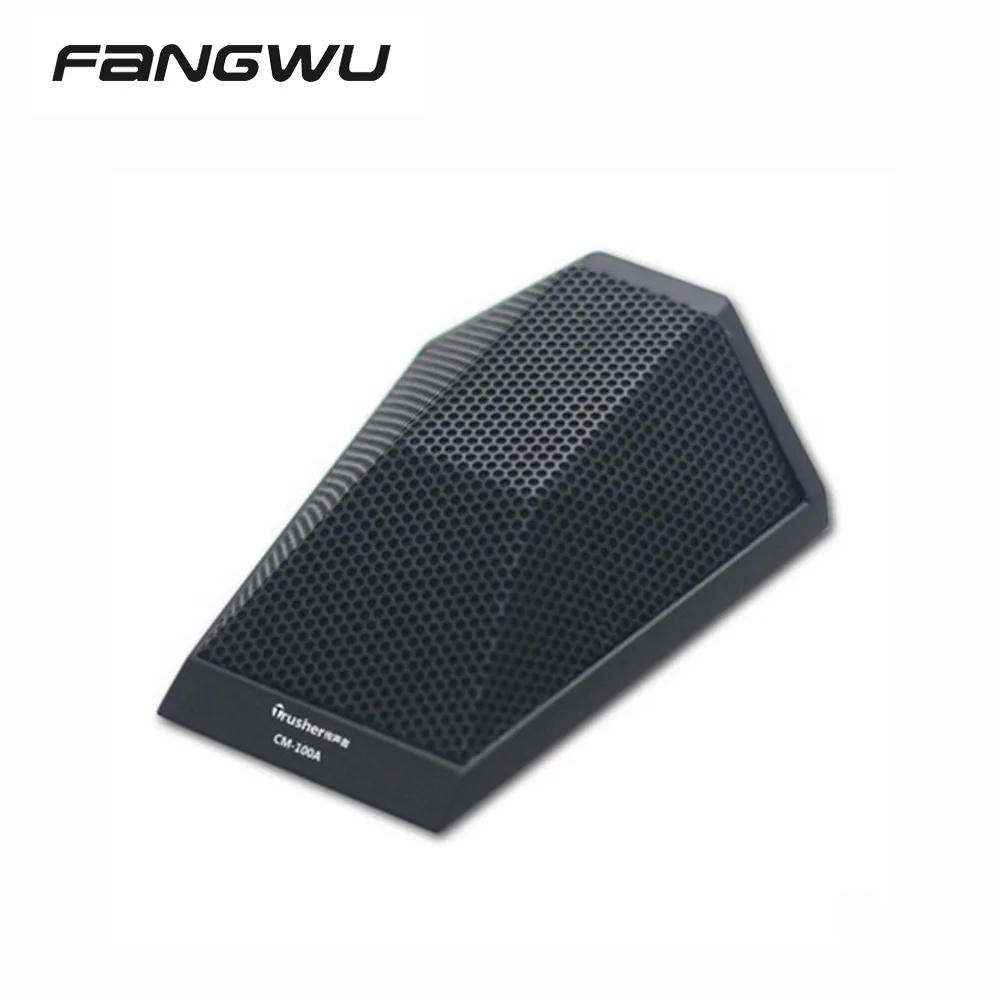 

Hot Selling XLR 3.5mm Boundary Conference Microphone For Stage, Black