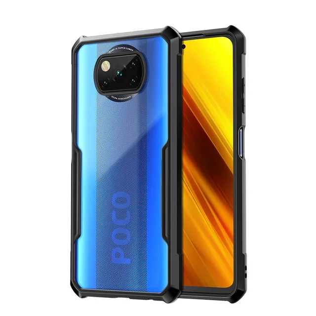 

Original Xundd Phone Case For Xiaomi Poco X3 NFC POCO F3 GT Shockproof Cover Transparent Shell For Pocophone M3 Pro 5G Case